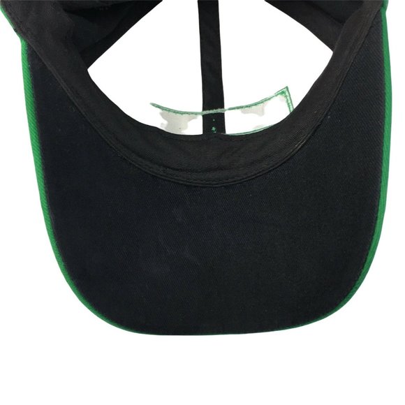 John Deere Baseball Cap Clay Francis Black Embroidered Patch Adjustable Hat u - Picture 8 of 9